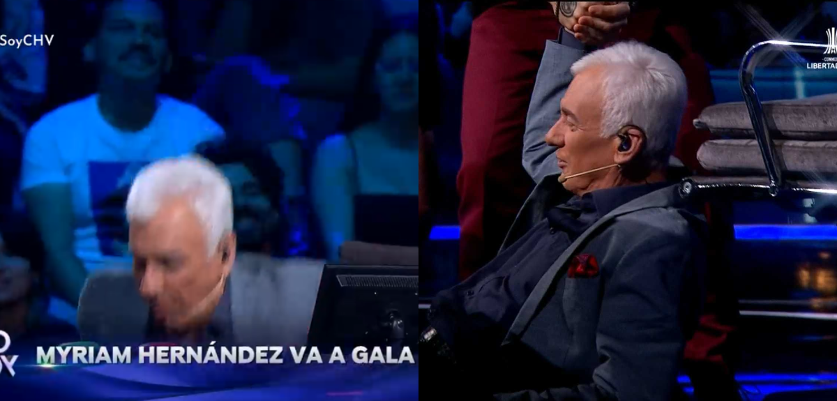 Antonio Vodanovic sufrió divertido chascarro en Yo soy: recibió ayuda de sus compañeros del jurado