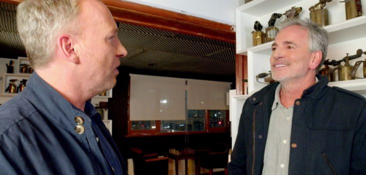 Álvaro Rudolphy y Martín Cárcamo