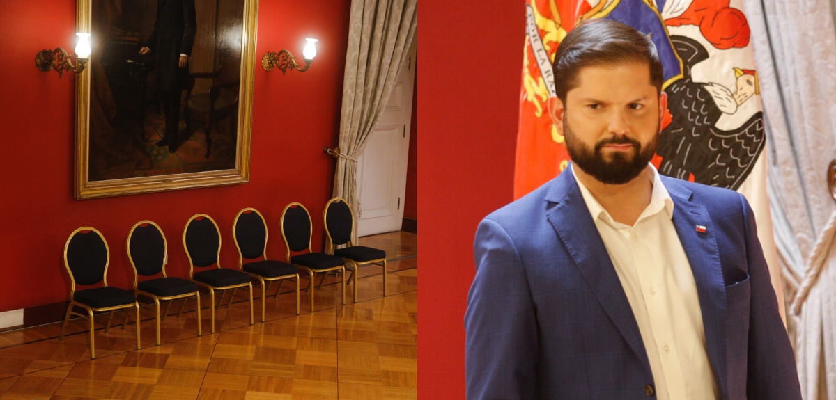 ¿Hubo cambios de último minuto? Gabriel Boric explicó por qué había 7 sillas en el cambio de gabinete