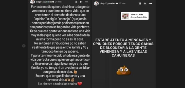 Descargos de Diego Sánchez