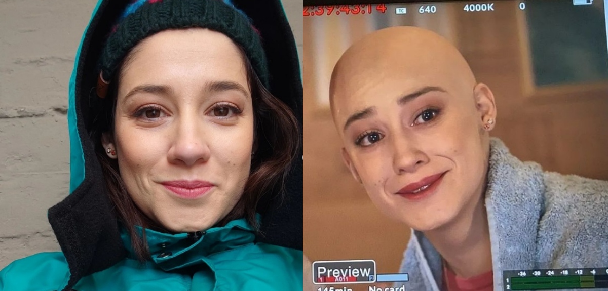 Fernanda Salazar respondió a críticas por no raparse de verdad en La ley de Baltazar: 