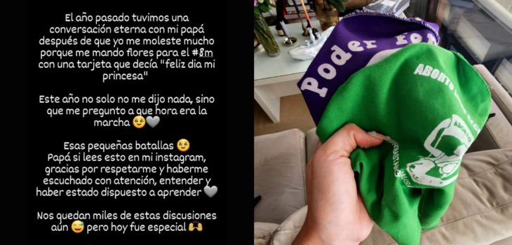 Kel Calderón mensaje 8M