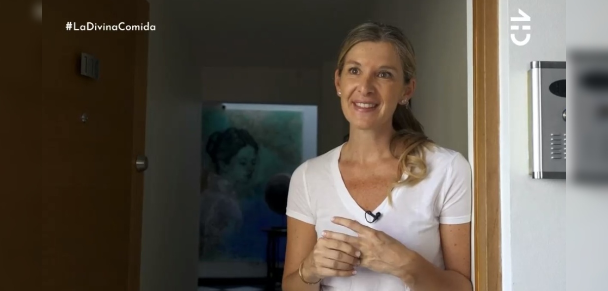 Con modernos cuadros y obras de arte: Marcela Sabat enseñó su casa en 'La Divina Comida'