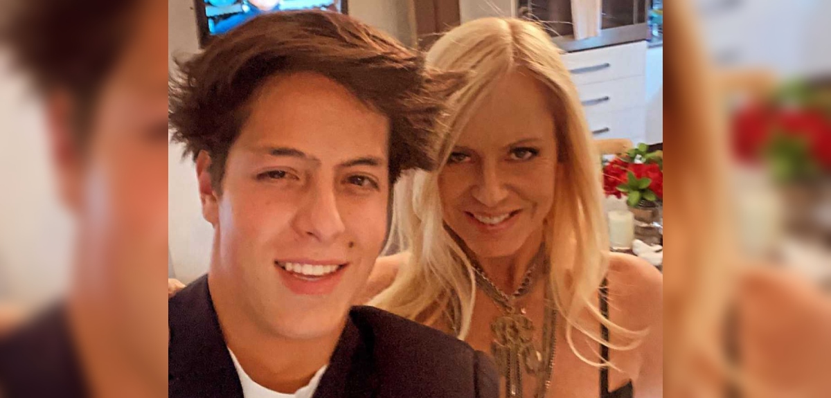 Máximo Menem compartió tiernas fotos de sus vacaciones con Cecilia Bolocco: 