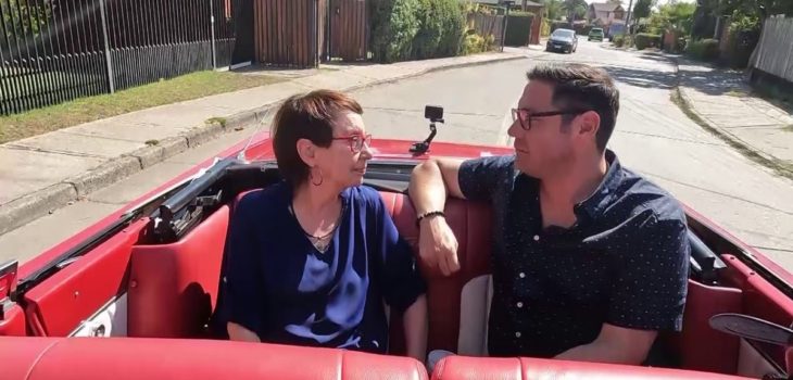 Mónica Carrasco y Pancho Saavedra