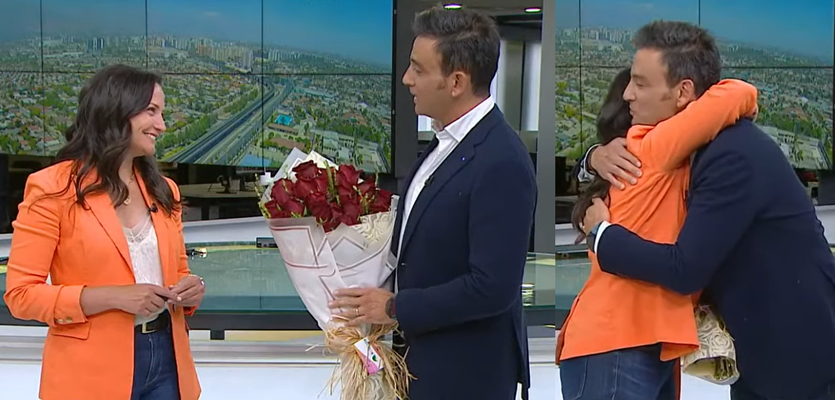 Gonzalo Ramírez despidió en pantalla a Andrea Arístegui de Meganoticias Actualiza: 