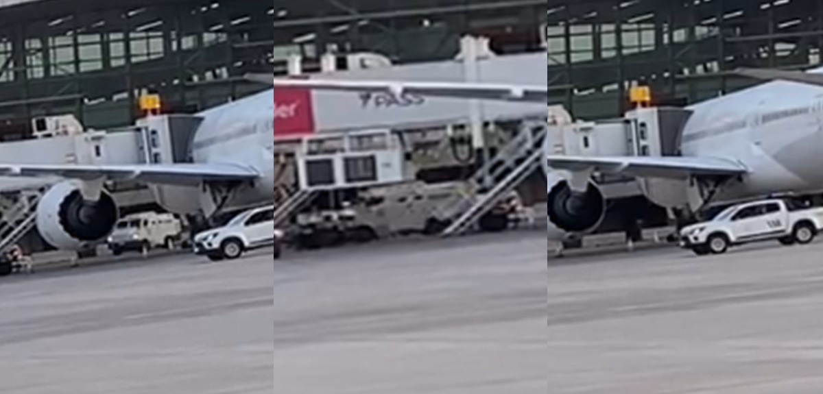 El video de funcionarios del Aeropuerto de Santiago que captó momento exacto de fatal balacera