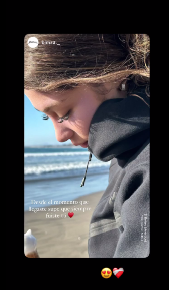 Cantante urbano Bimza y su romántica dedicatoria a Trini Neira: "Desde el momento que llegaste..."