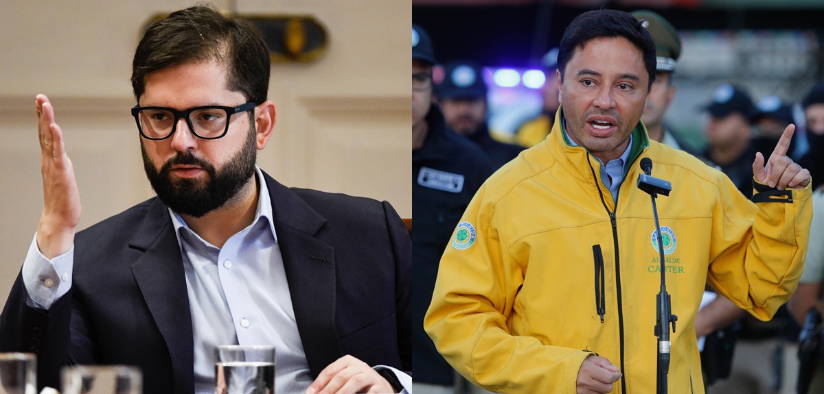Boric descartó llamado a Fiscalía tras acusaciones de Carter: 