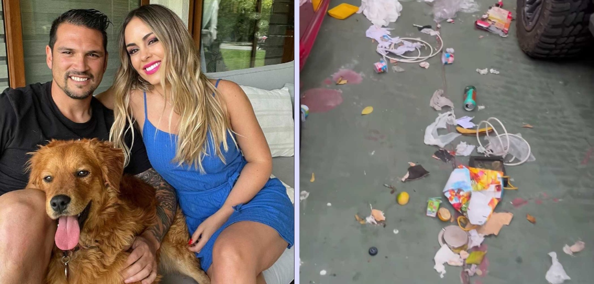 Maura Rivera mostró desastre que dejó su cachorro en su casa en Viña: 