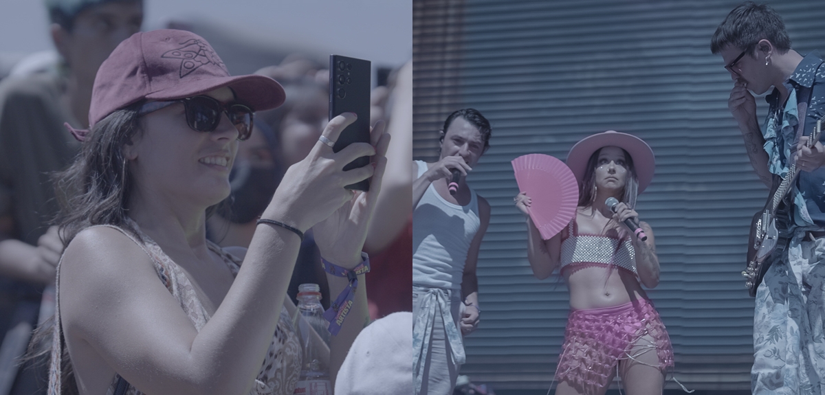 Plumas en Lollapalooza: cantaron con Denise Rosenthal y Camila Vallejo estuvo en el público