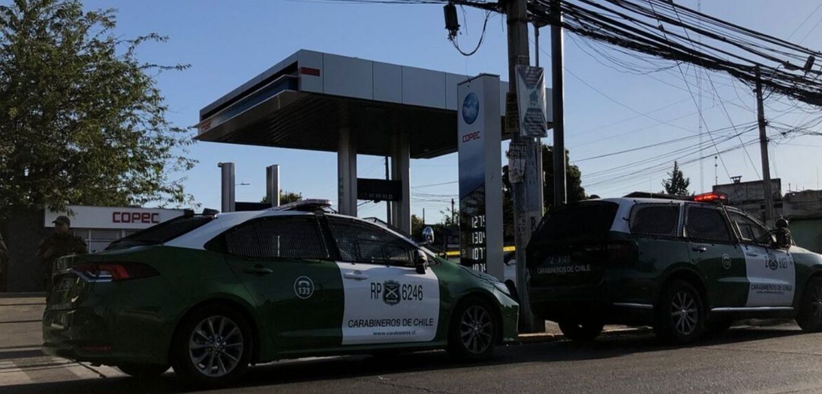 Carabinero frustró robo en servicentro de Quilicura: mató a delincuente y dejó a otro herido