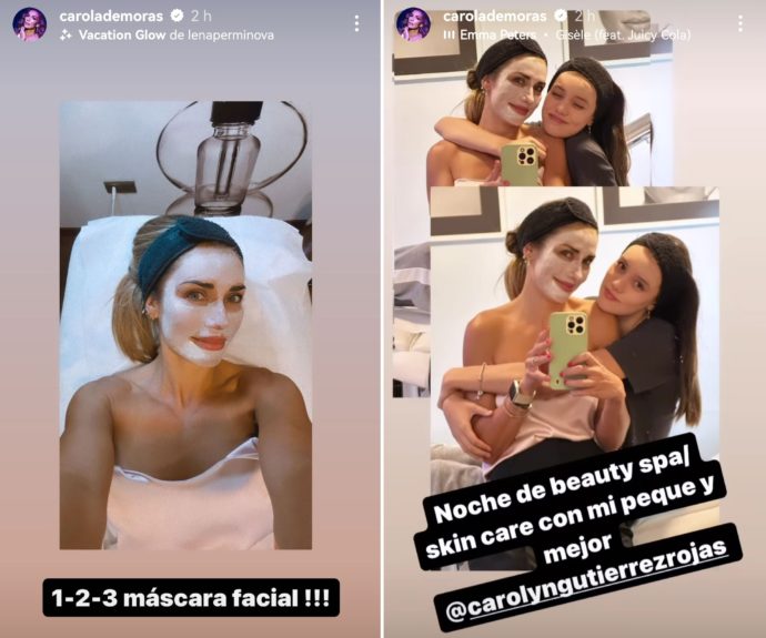 Carola de Moras hija