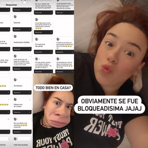 Christell Rodríguez expuso a seguidora que le envió crueles mensajes de odio: "¿Todo bien en casa?"