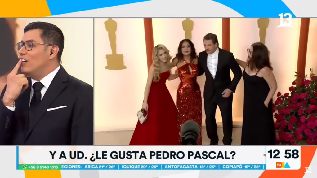 Colombiano look Pedro Pascal Oscar