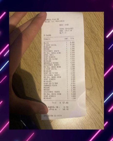 Ignacio Lastra Mario Ortega pagaron cuenta