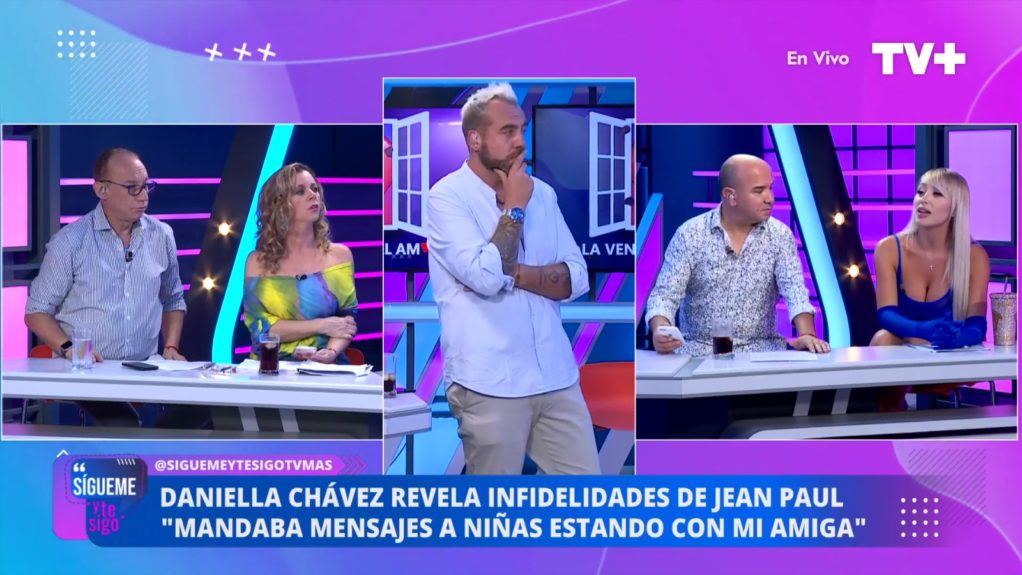 Daniella Chávez Jean Paul Pineda infiel exesposa