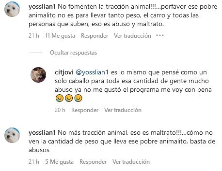 El reclamo que se repitió tras emisión de 'De paseo'.