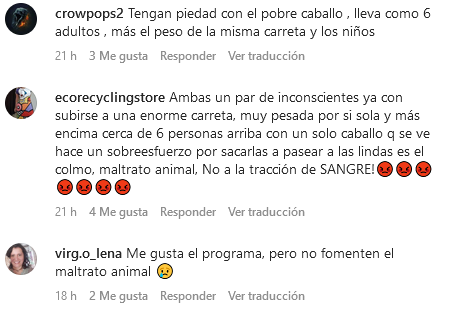 El reclamo que se repitió tras emisión de 'De paseo'.
