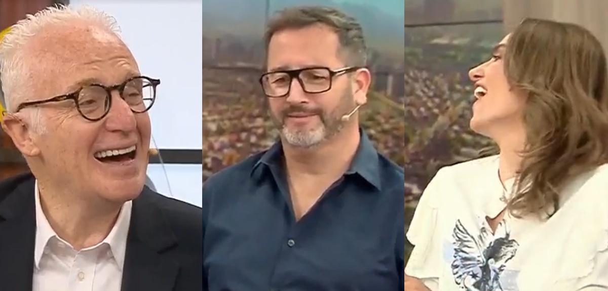 El exabrupto de Eduardo Fuentes que sacó risas en el Buenos días a todos: 