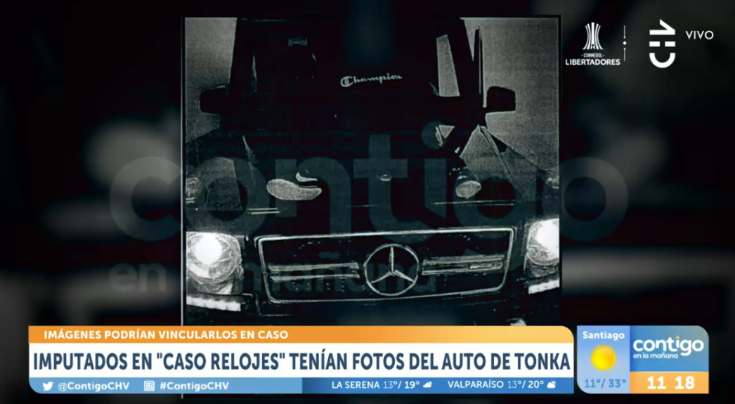 Caso Relojes: la comprometedora foto de imputado que complica a Tonka Tomicic y Parived