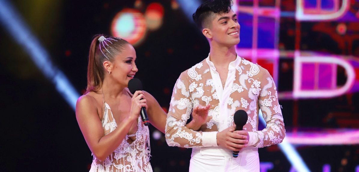 Francini Amaral deslumbró con su primera presentación en Aquí se baila