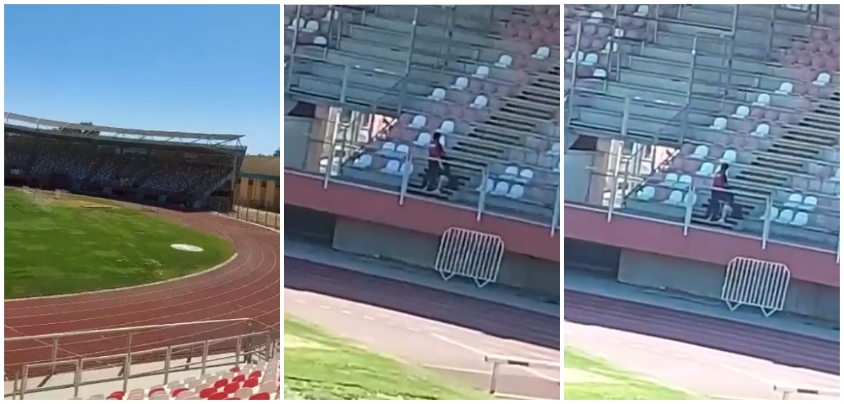 Guardia que fue grabado teniendo sexo en plena tribuna de Estadio de Curicó presentó su renuncia