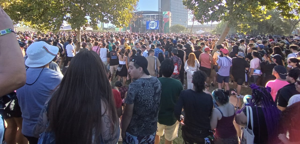 La crítica que se repitió entre el público en show de Gufi en Lollapalooza... y no fue contra ellos