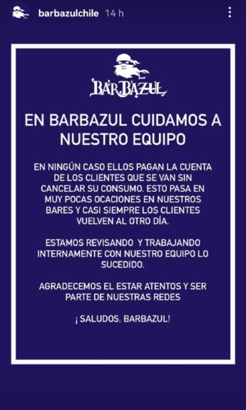 Ignacio Lastra Mario Ortega pagaron cuenta