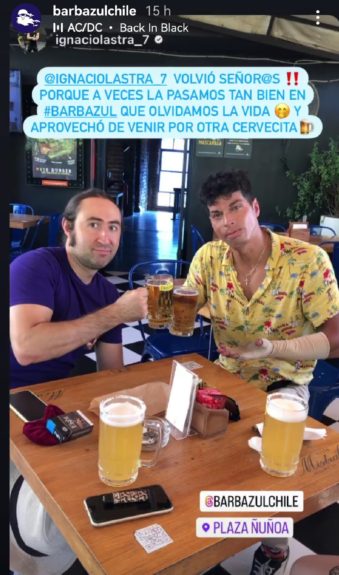 Ignacio Lastra Mario Ortega pagaron cuenta