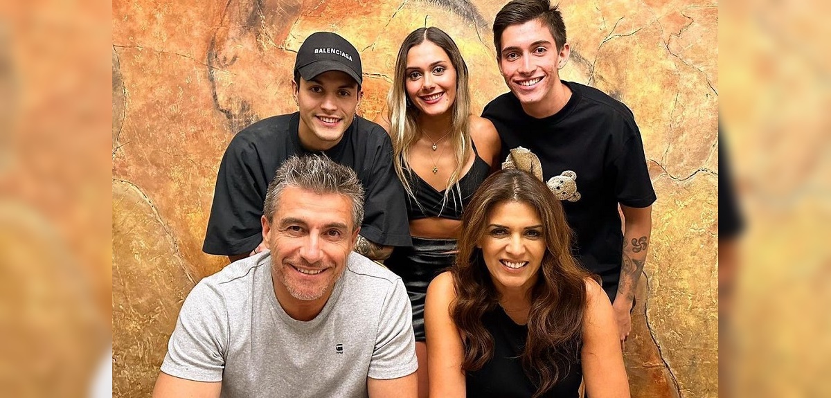 Ivette Vergara y sus hijos en el extranjero: 