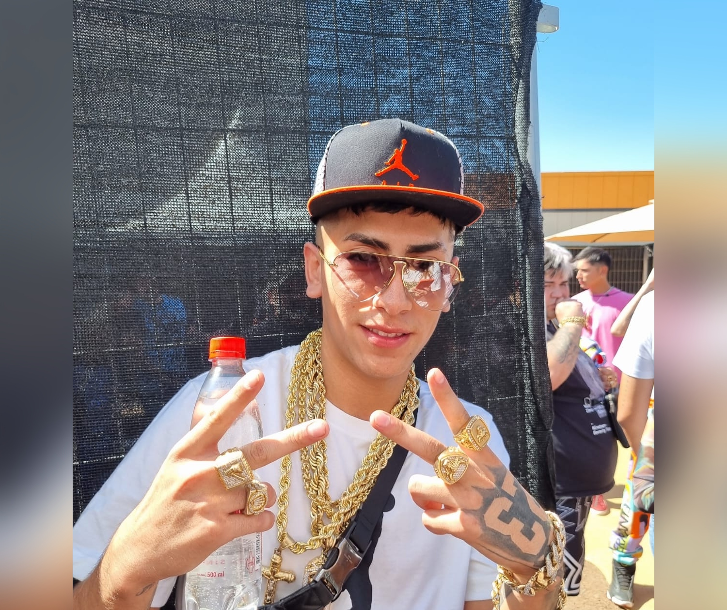 Jordan 23 lució costosas joyas en Lollapalooza: 