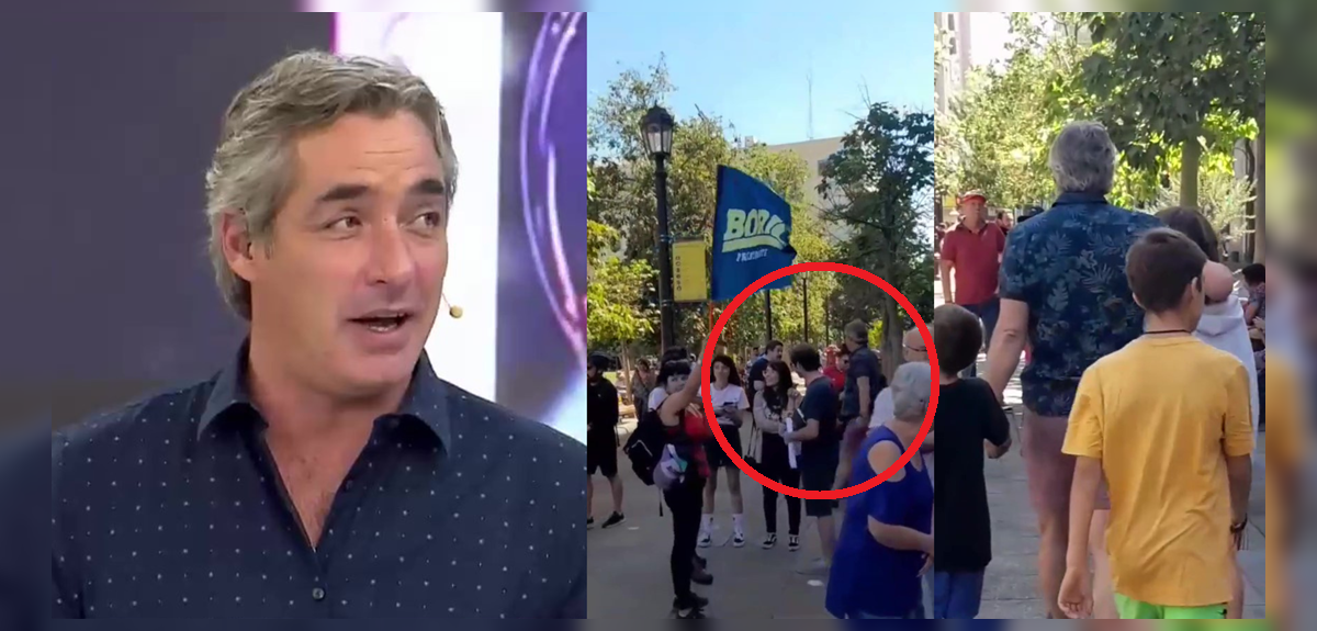 José Luis Repenning habló del grupo de adherentes de Boric que lo increparon en plena vía pública