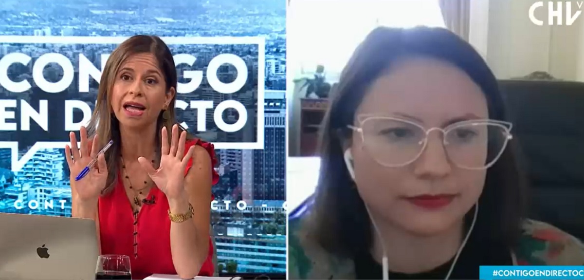 Karina Álvarez protagonizó tenso momento en vivo con Irací Hassler: 