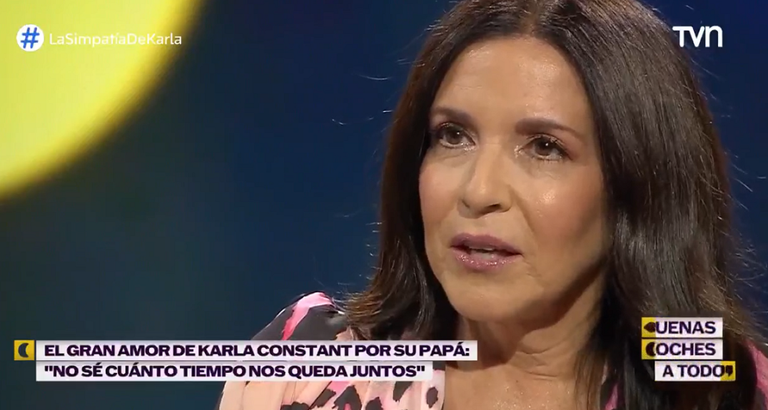 Karla Constant atraviesa difícil momento por enfermedad de su padre: "No sé cuánto nos queda juntos"