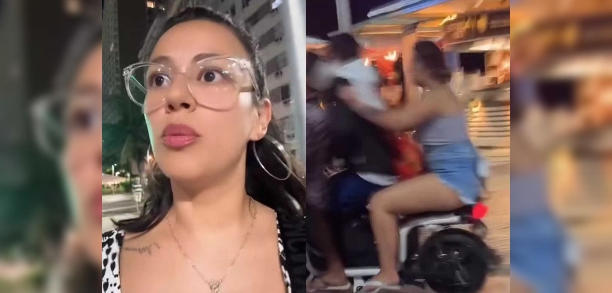 Karla Melo registró momento justo en que atropellaron a su amigo en Brasil: 