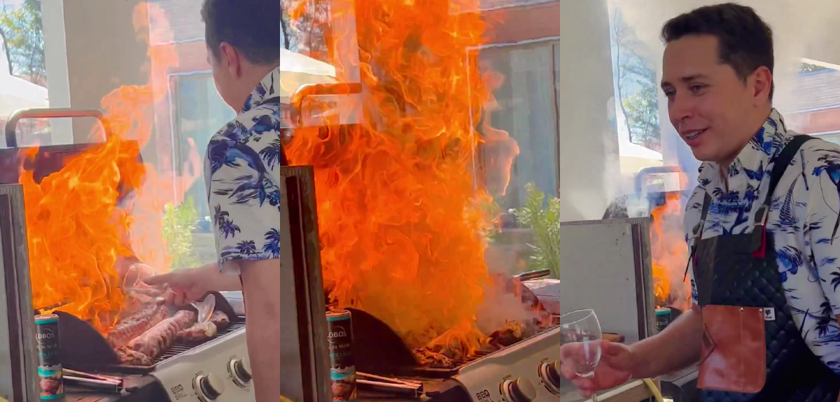 El chascarro que sufrió Karol Lucero en la parrilla que generó una serie de reacciones