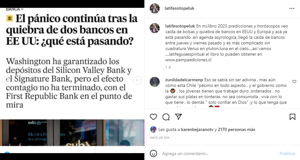 Latife Soto alertó sobre preocupante vaticinio que "ya está pasando”: analizó futuro de Chile 