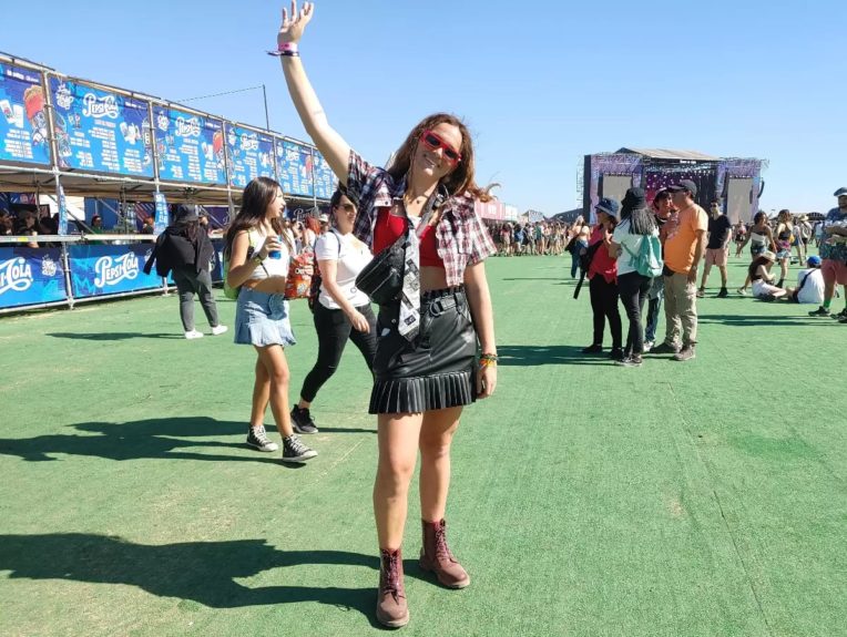 Laura de la Fuente en Lollapalooza