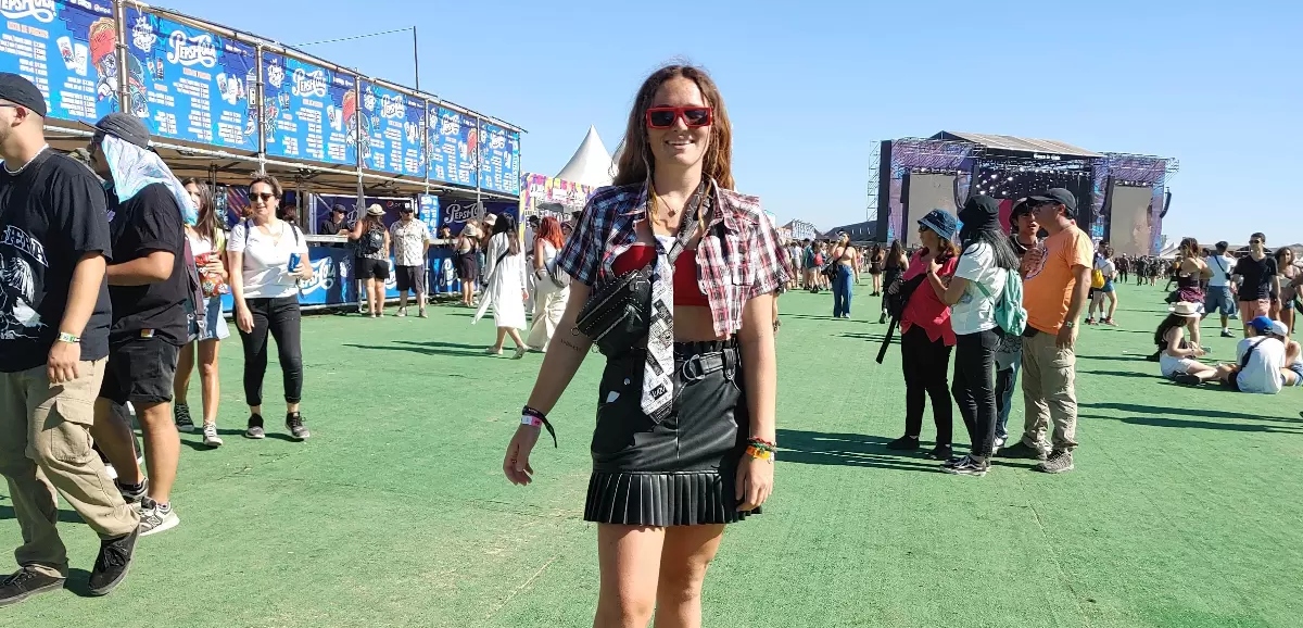 Laura de la Fuente en Lollapalooza: habló de su carrera e intenciones de seguir pasos de sus padres