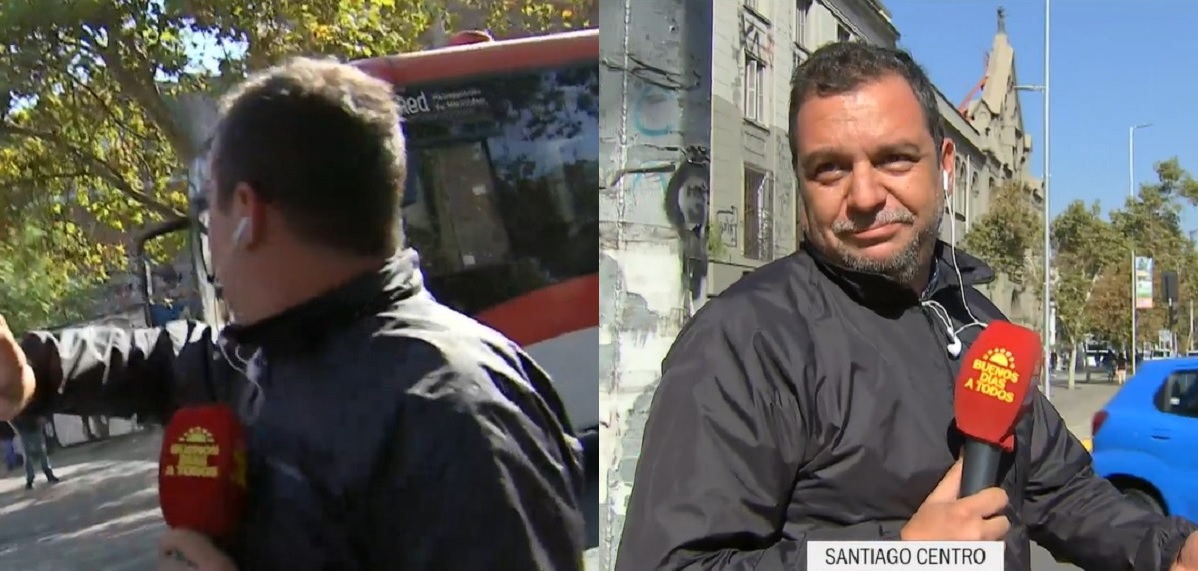 Periodista del 'Buenos Días a Todos' fue golpeado en vivo: 