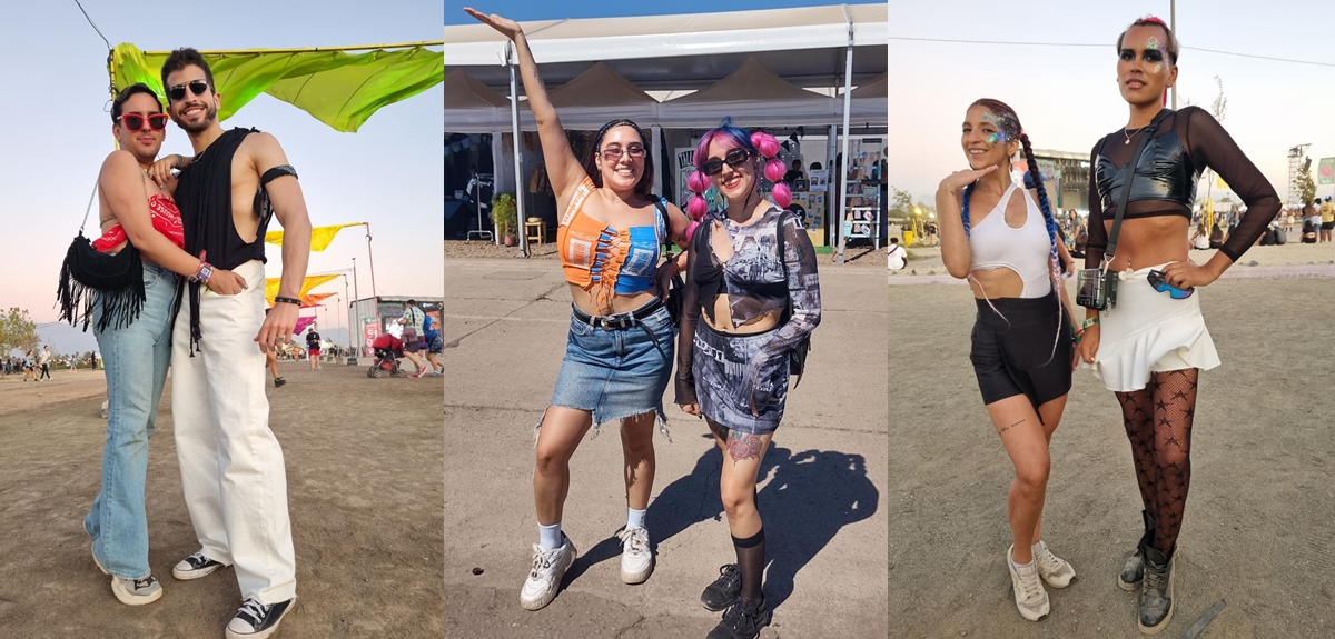 Los mejores looks que se tomaron el último día del festival Lollapalooza en Chile