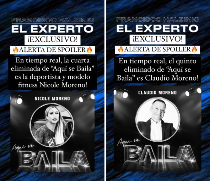 eliminados Aquí se baila