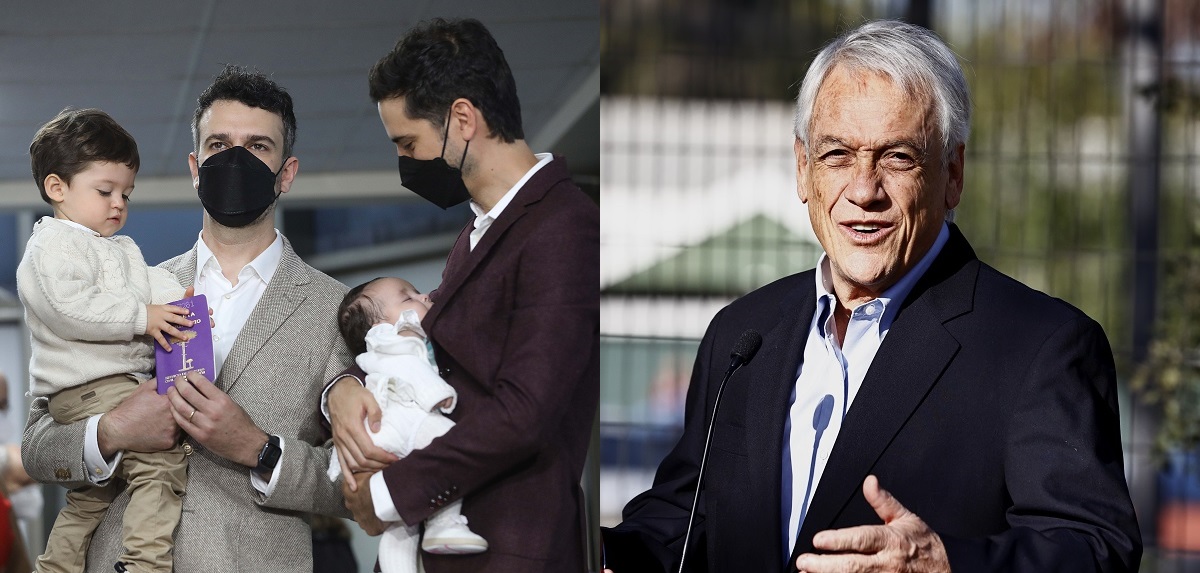 A un año del primer matrimonio igualitario en Chile: pareja detalló reunión con expresidente Piñera