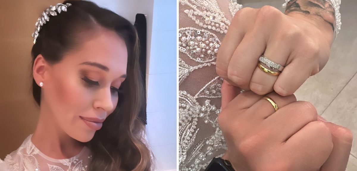 Vale Roth compartió detalles de su matrimonio civil: conoce su look y los contratiempos del evento