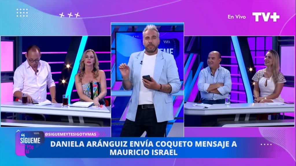 mensaje Daniela Aránguiz Mauricio Israel