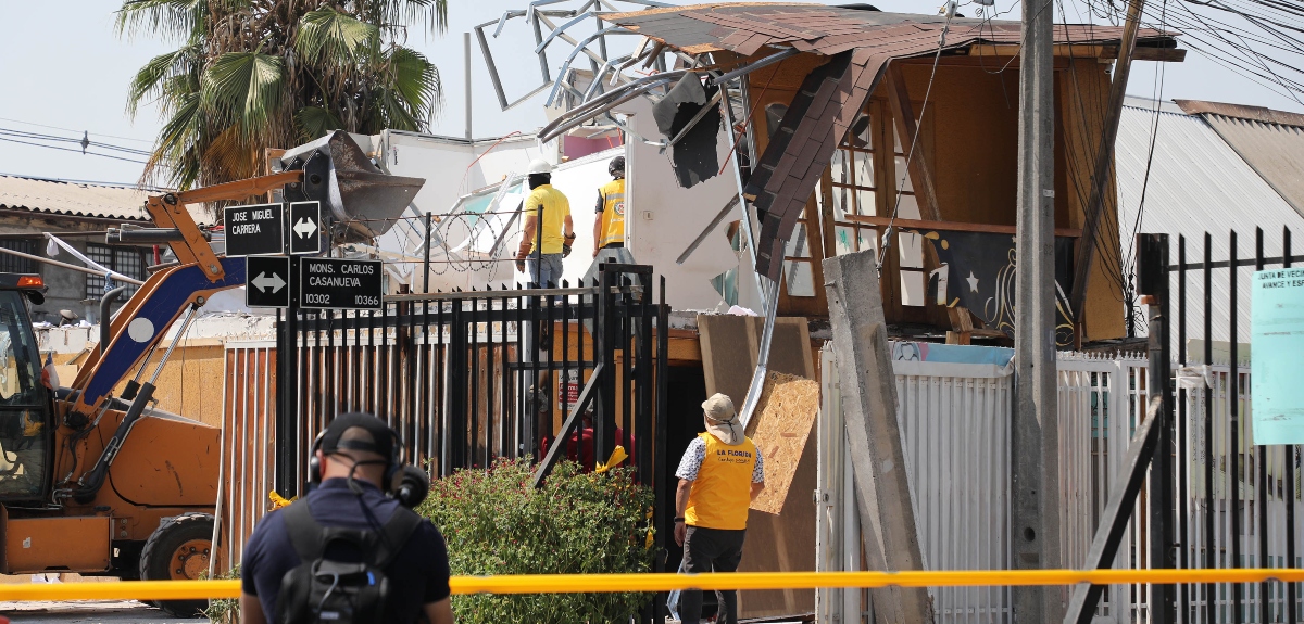 Alcalde de La Florida confirmó demolición de tercera narco-casa: 