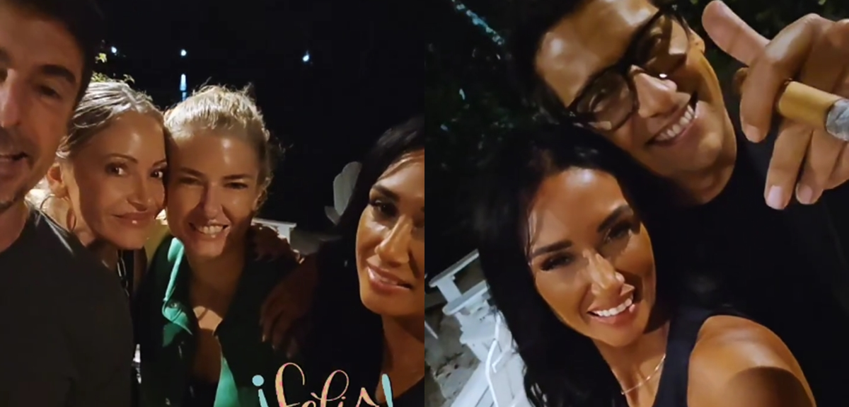 Pamela Díaz fue a carrete en Miami con famosos chilenos: se reencontró con Rafa Araneda y Petaccia