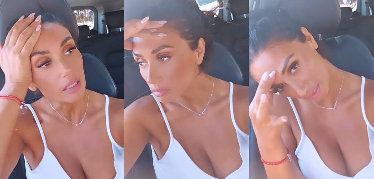 Pamela Díaz y su divertida reacción al recordar los años que le quedan por criar: 