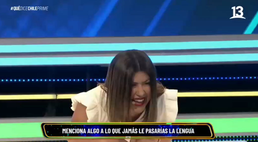 "¡Ay Dios mío!": Vivi Rodrigues sacó carcajadas tras su inesperada respuesta en Qué dice Chile prime